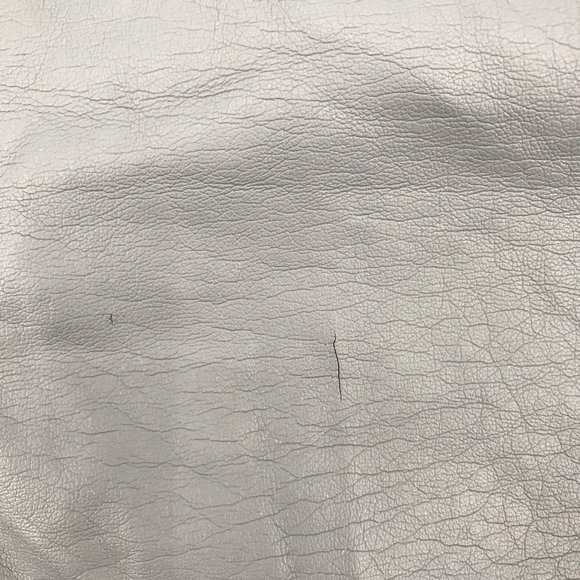 NWT Bisou Bisou Womens Gray Faux Vegan Front Black Knit Back Jegging Size 10 - Picture 13 of 13